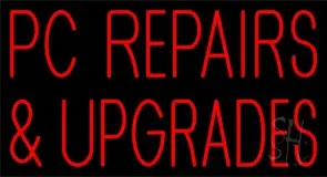 Green Pc Repair And Upgrade 2 LED Neon Sign