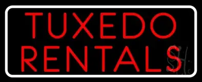 Tuxedo Rentals LED Neon Sign