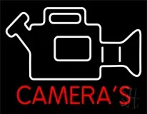 Video Camera 3 LED Neon Sign