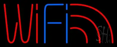 Wifi Red Logo LED Neon Sign