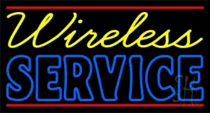 Wireless Service LED Neon Sign