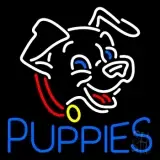 Blue Puppies LED Neon Sign