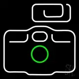 Camera Logo 4 LED Neon Sign