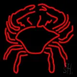 Crab Block With Logo 1 LED Neon Sign