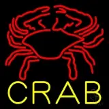 Crab Block With Logo 2 LED Neon Sign