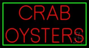 Crab Oysters 1 LED Neon Sign