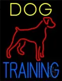 Dog Training Green Border LED Neon Sign