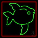 Green Fish LED Neon Sign