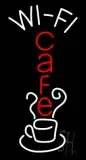 Green Wifi Red Cafe LED Neon Sign