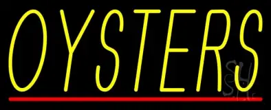 Oysters Block 1 LED Neon Sign