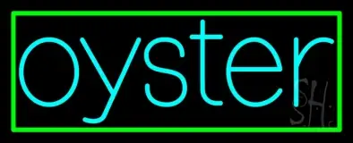 Oysters Turquoise 1 LED Neon Sign