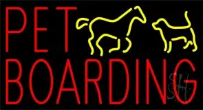 Pet Boarding 1 LED Neon Sign