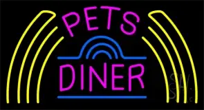 Pet Diner 1 LED Neon Sign