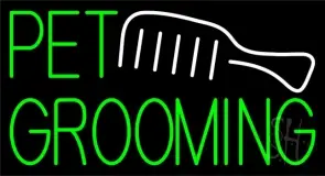 Pet Grooming Block 1 LED Neon Sign