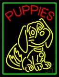 Puppies Logo LED Neon Sign