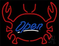 Red Crab LED Neon Sign