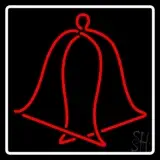 Red Wedding Bell Logo LED Neon Sign