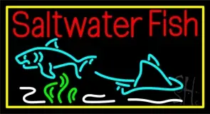 Saltwater Fish 1 LED Neon Sign
