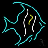 Tropical Fish Turquoise 1 LED Neon Sign