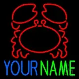 Custom Crab Name LED Neon Sign