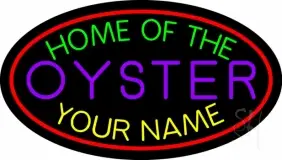 Custom Oyster LED Neon Sign