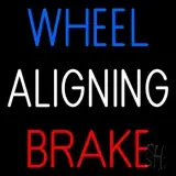 Wheel Aligning Brake 2 LED Neon Sign