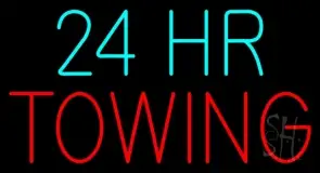 24 Hour Towing LED Neon Sign