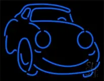 Blue Car Logo LED Neon Sign