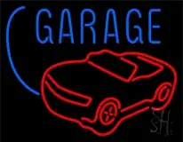 Car Logo Garage Block LED Neon Sign