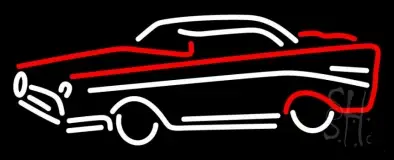 Red And White Car Logo LED Neon Sign