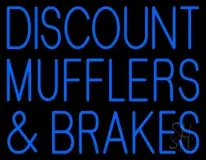 Discount Muflers And Brakes LED Neon Sign
