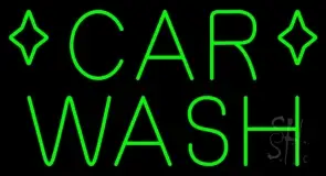 Green Car Wash LED Neon Sign