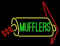 Green Mufflers LED Neon Sign