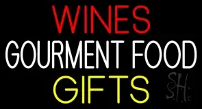 Red Wines Food Gifts LED Neon Sign