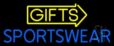 Yellow Gifts Sportswear LED Neon Sign