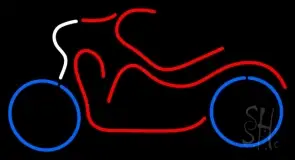 Bike Logo In Red LED Neon Sign