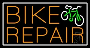 Bike Repair With Logo LED Neon Sign