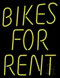Bikes For Rent LED Neon Sign