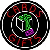 Cards And Gifts Block Logo LED Neon Sign