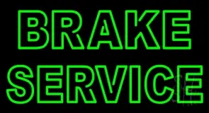 Double Stroke Brake Service LED Neon Sign