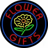 Flower Gifts In Block Logo LED Neon Sign