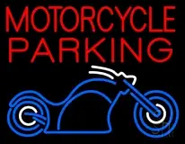 Motorcycle Parking LED Neon Sign