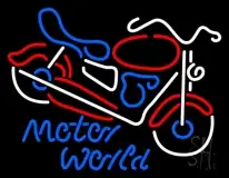 Motor World LED Neon Sign