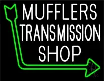 Mufflers Transmission Shop 1 LED Neon Sign