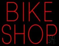 Red Bike Shop LED Neon Sign