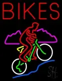 Red Bikes With Logo LED Neon Sign
