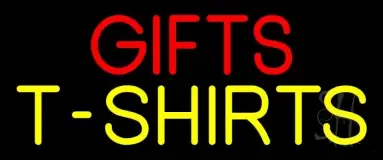 Red Gifts Yellow Tshirts LED Neon Sign