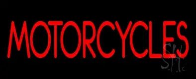 Red Motorcycles Logo LED Neon Sign