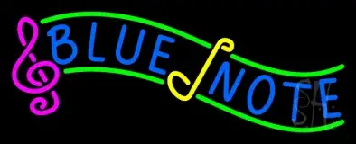 Blue Note 2 LED Neon Sign