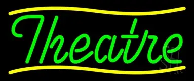 Green Theatre LED Neon Sign